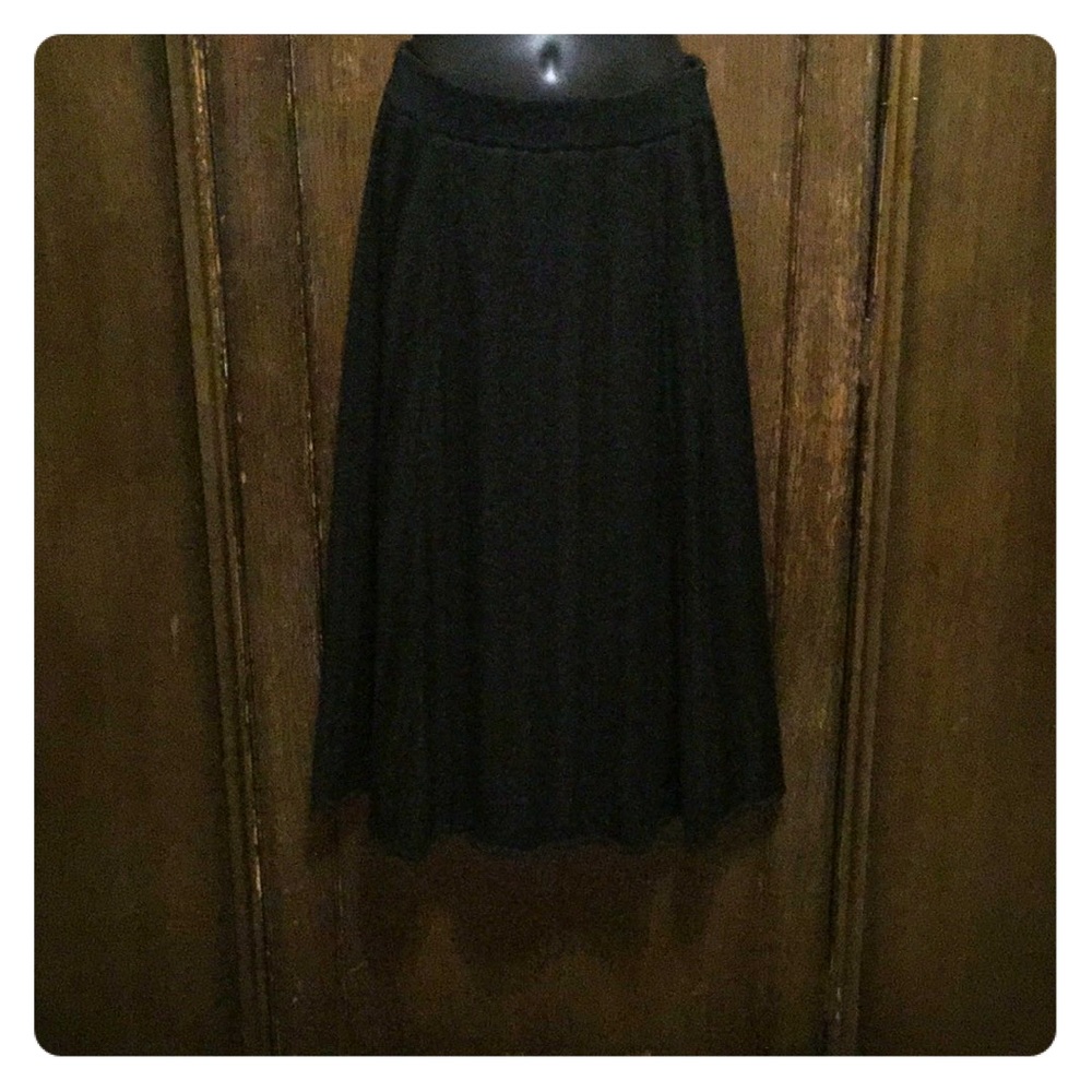 Pendleton sweater a line cut skirt size small